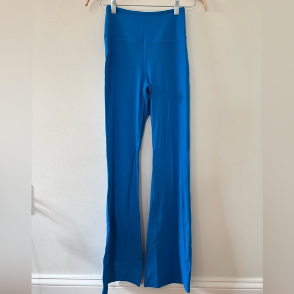 lululemon athletica Pants - Lululemon blue flare leggings/ yoga pants